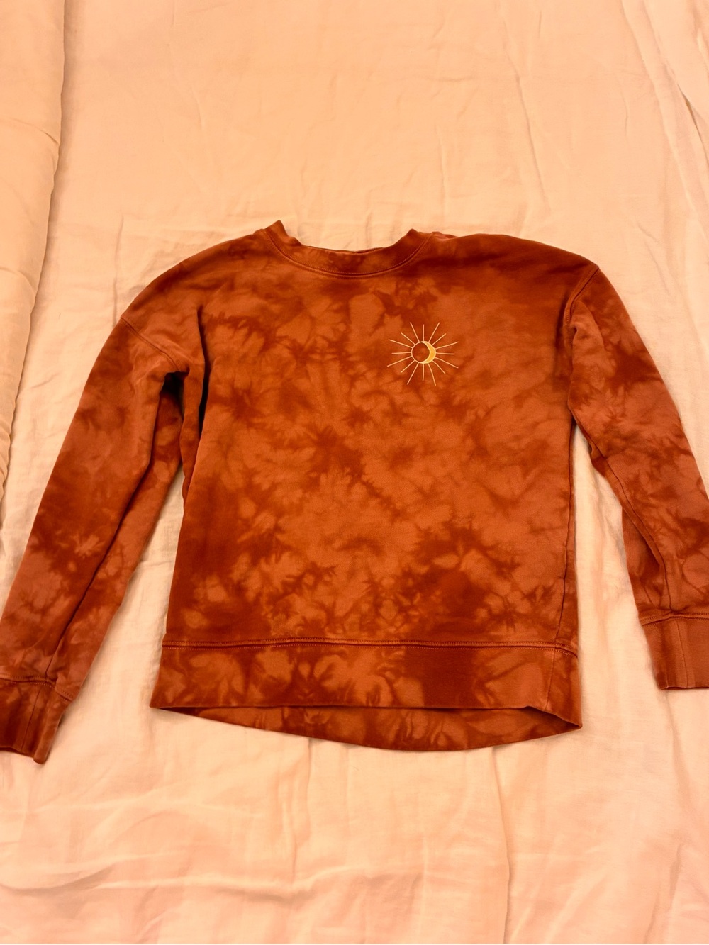 Madewell Moonphase Graphic Tie Dye Sweatshirt XS